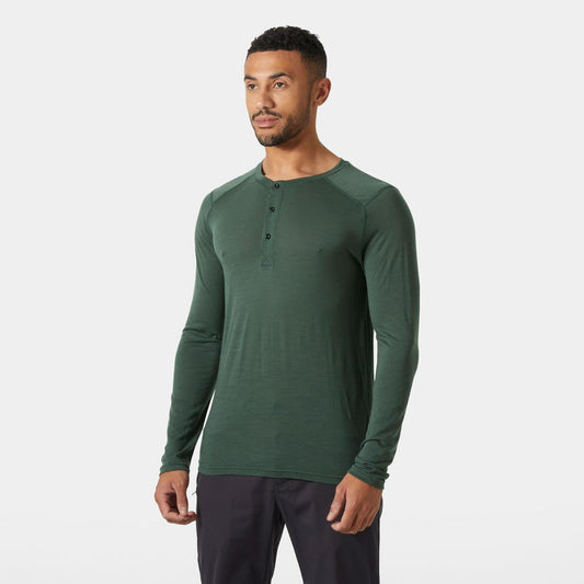 Men's Durawool Long Sleeve Henley